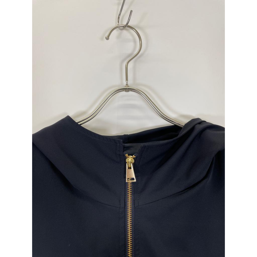 TARA JARMON VVUCG-10790 Zip-up hoodie coat with liner coat S NavyUsed