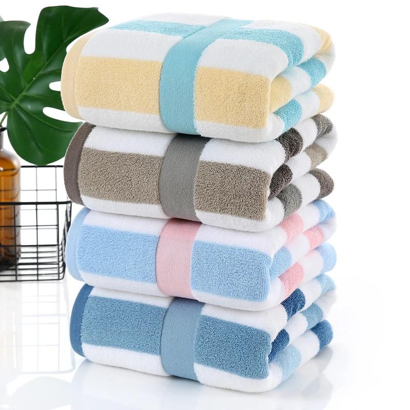 Luxury Hotel Spa Bath Towel Turkish Cotton Bath Towels Natural Ultra Absorbent Eco-Friendly Beach Towel Bathroom Sets For Home