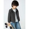 Brand Children's Clothing Windbreaker Spring New Style Kids' Jacket Solid Color Hooded Zipper Jacket for Boys and Girls