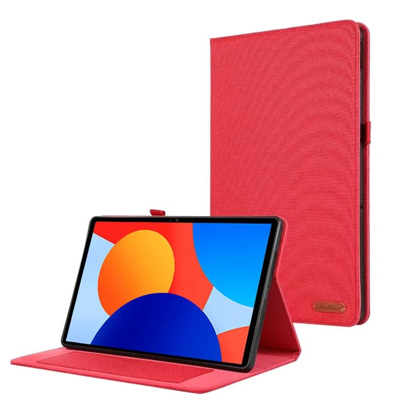 For Redmi Pad SE 8.7 Case Soft Fabric Stand Flip Cover For Funda Xiaomi Redmi Pad SE 4G 8.7 Inch 2024 Case Coque