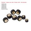 1Pcs Rubber Cassette Deck Pinch Roller Stereo Drive Wheel Part  Radio Equipment Use
