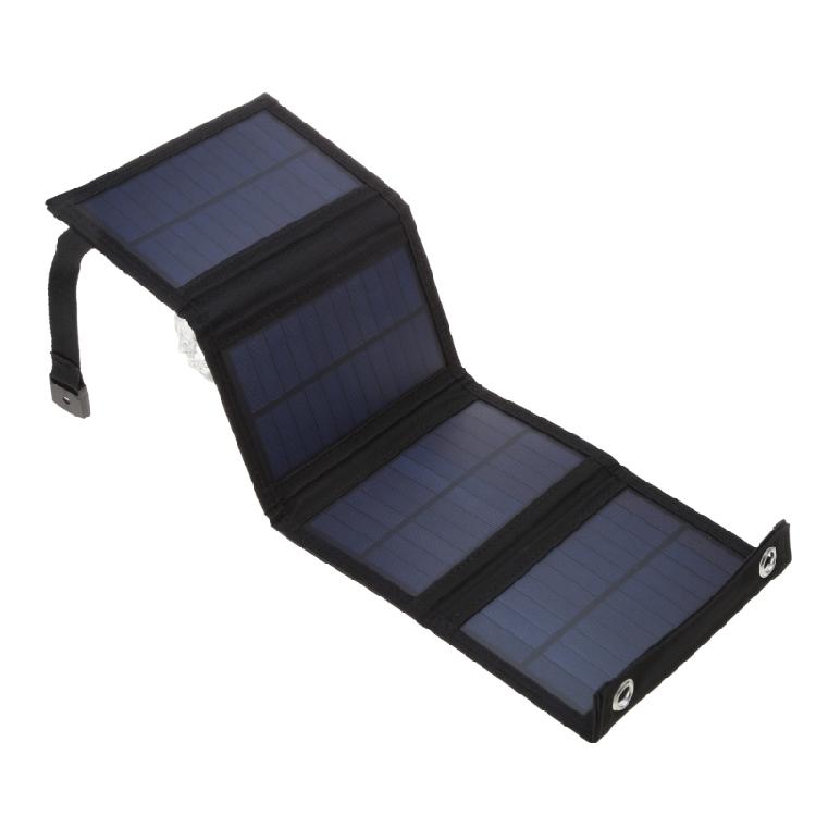 8W 5V USB Solar Panel Portable Folding Foldable Waterproof Power Bank Outdoor