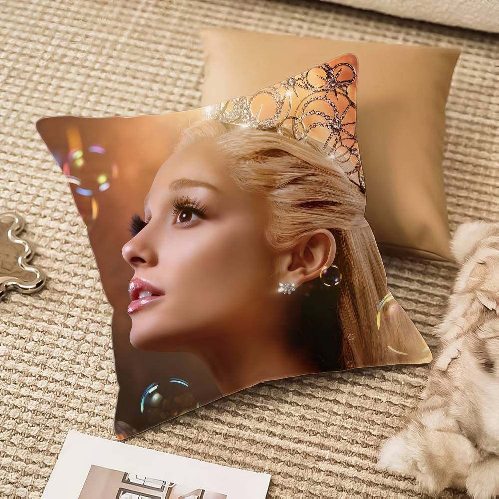 Fantasy Musical Film W-Wicked-MT Pillow Case Comfort Sofa Bed Silky elegant Invisible zipper Decorative cushion cover