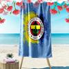 Fenerbahçe Legacy: Spirit Strandtuch Outdoor Camping Tragbar für Reisen Saugfähiges Badetuch Schnell trocknendes Badetuch Meeresufer