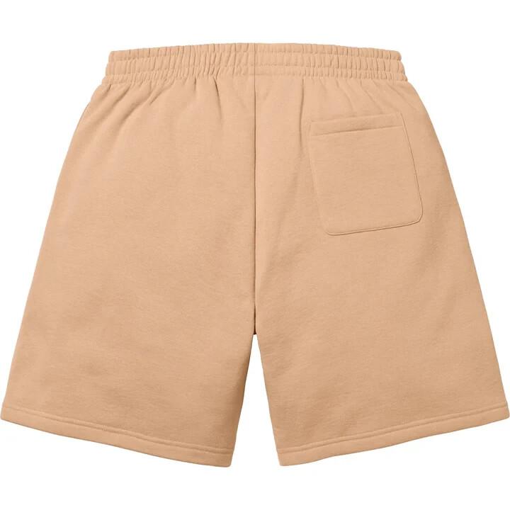 Supreme Calça Bermuda Khaki com Caixa Pequena