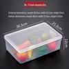 Jing Shu Transparent Rectangular Food Storage Container with Lid