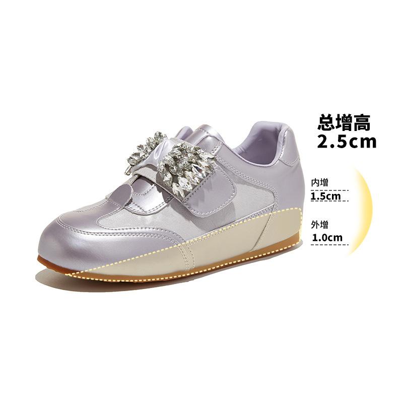 The height increases within the explosion. Cm genuine leather Forrest Gump shoes women's spring new versatile casual German training women's shoes