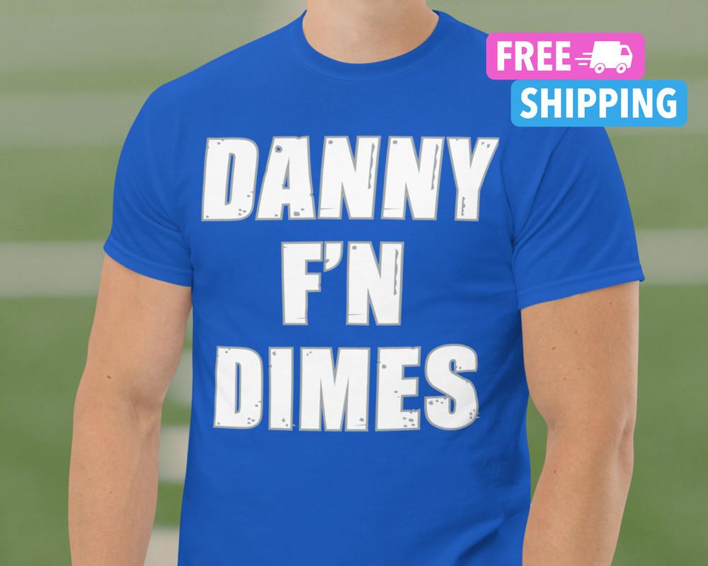 

NEW Funny Daniel Jones Shirt Danny Dimes Colts Fan Gift Indianapolis Football Unisex T-Shirt XXXXL