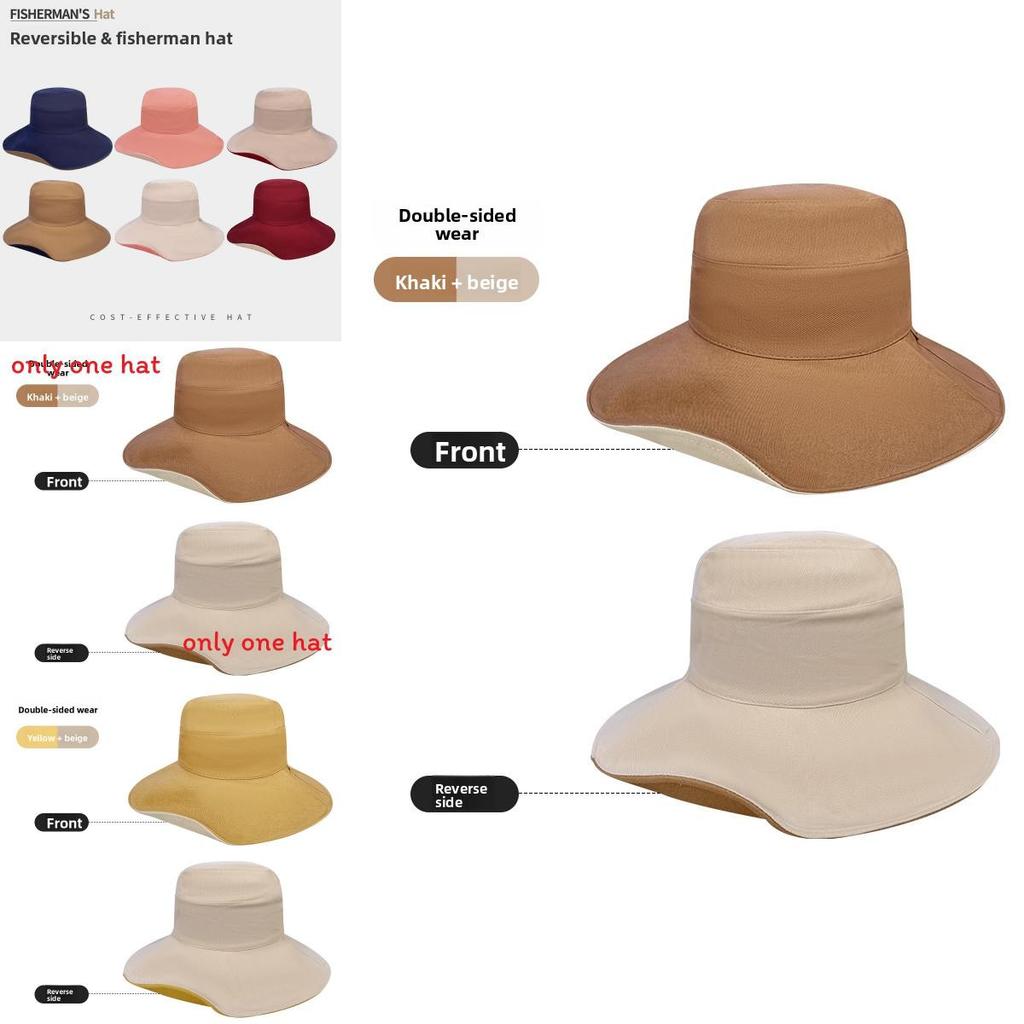 Womens Cotton Sun Hat With Large Brim For Sunblock And Outdoor Fashion