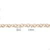 15 Feet 8mm Wide Aluminum Chains with Round Links Accessories for Jewelry Making And DIY,
