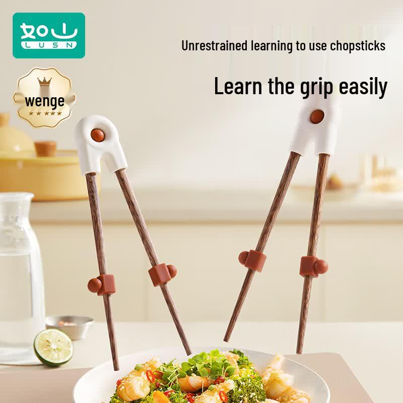 Rushan Kids  Wooden Training Chopsticks