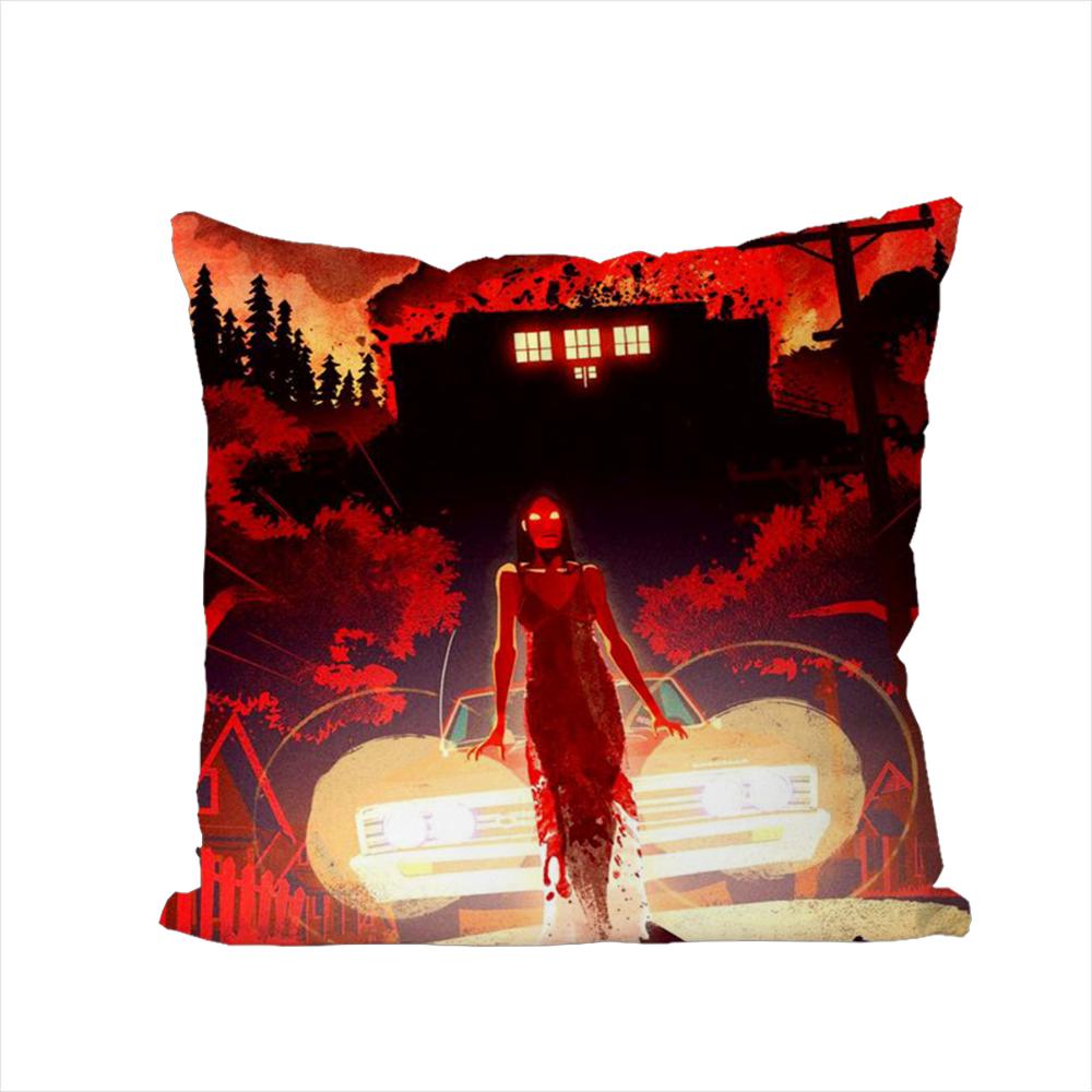CCarrie Pillow Case For Car Sofa Decorative Home Doublesided Print Plush Square Throw Pillow Cushion Cover