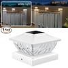 D2 1pc For 3.5x3.5 4x4 4.5x4.5 5x5 Posts In Garden Decor Outdoor Waterproof 2 Mode Post Lights Solar Powered Deck Fence Lights