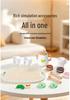 Kids' Educational Wooden Tea Party & Ice Cream Role-Play Set