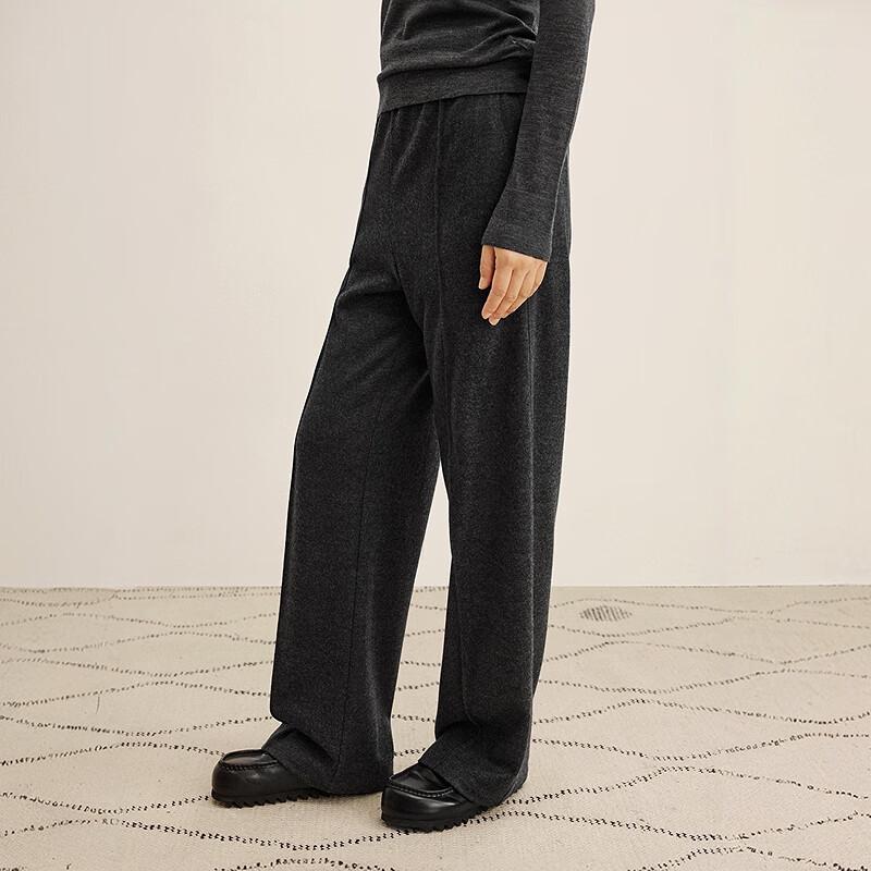 Less Women's Straight-Leg Wool Blend Trousers