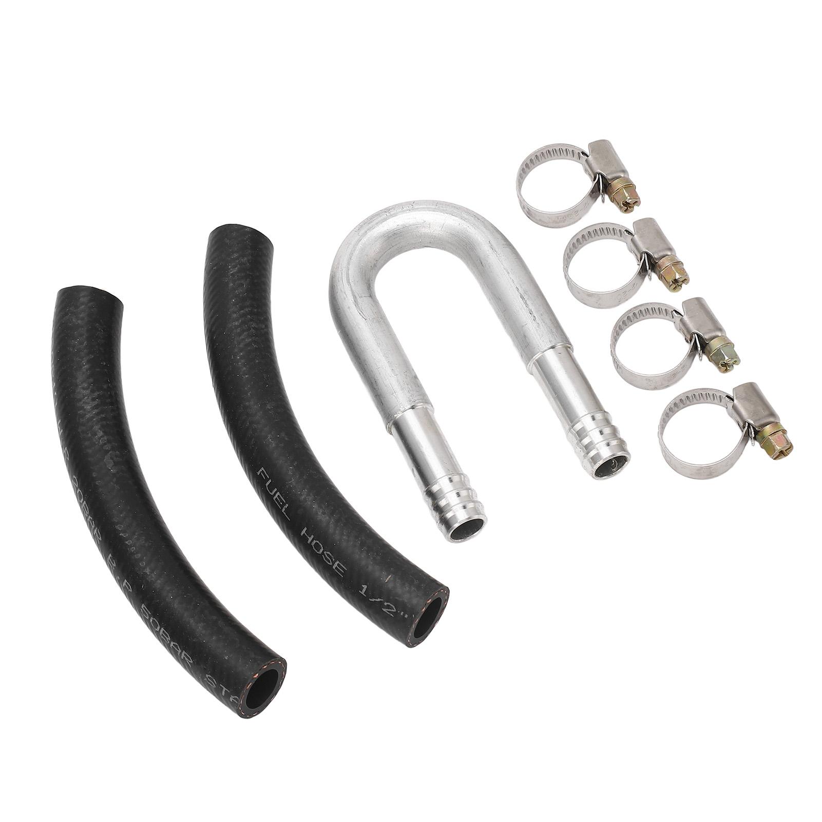 

Комплект для удаления топливного фильтра с байпасом 7 шт. с хомутом Алюминиевая головка топливного фильтра Удаление Байпасная трубка для