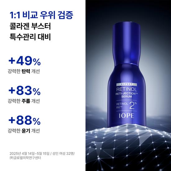 Iope Retinol Retinjection Serum 30ml Promotion (+ Serum 10ml + Cream 15ml)