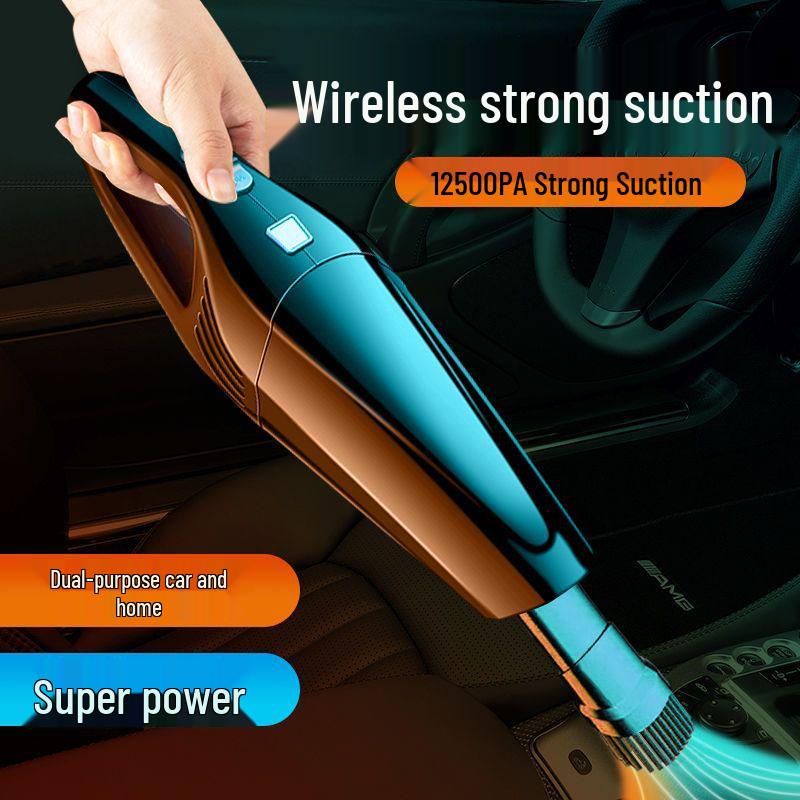High-Power Portable Wireless Car Vacuum Cleaner for Home and Sedan