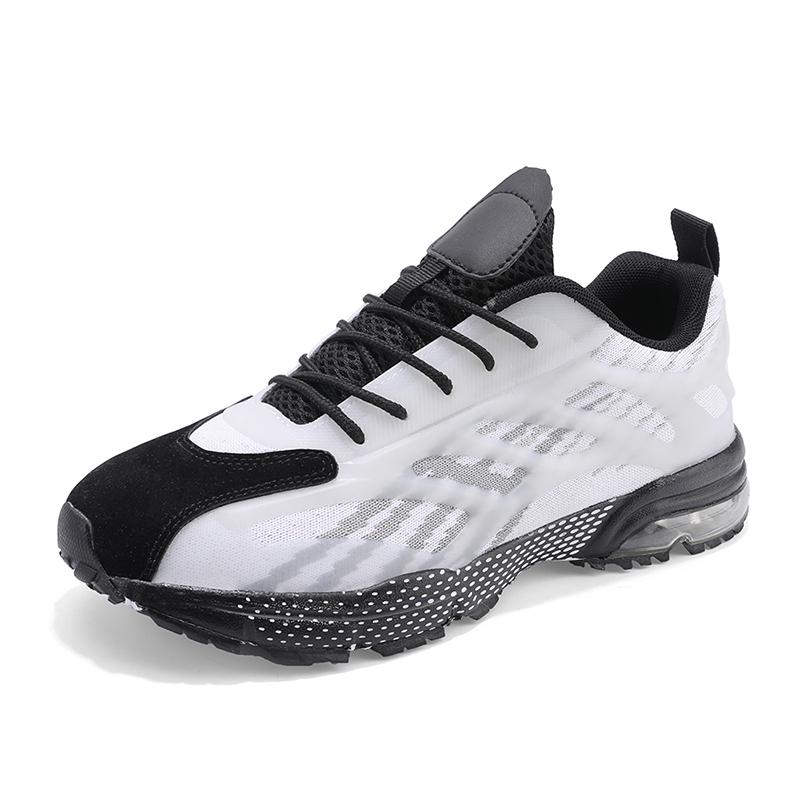 New Youth Running Shoes Air Cushion Cushioned Anti-slip Tidal Shoes Ultra-light Students Net Surface Breathable Sports Shoes