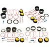 20pcs Air Compressor Repair Kit Cylinder Gaskets Piston Rings Filter Elements For 550W 750W 1100W 1500W Oil-free Compressors