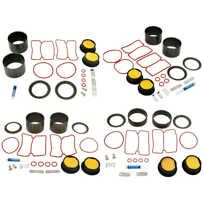 20pcs Air Compressor Repair Kit Cylinder Gaskets Piston Rings Filter Elements For 550W 750W 1100W 1500W Oil-free Compressors
