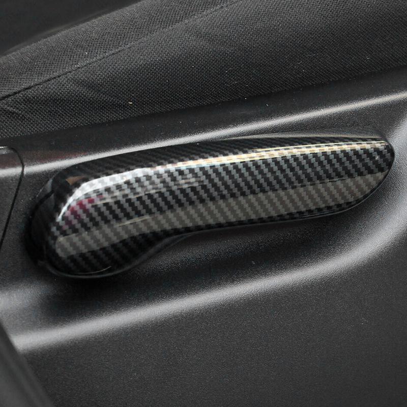 3PCS Car Seat Handle Wrench Switch Cover Trims Decorative For Dodge Durango 2014- 2015 2016 2017 2018