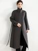 Women's Long Double-Sided Cashmere Over-the-Knee Coat - 2025 High-End Autumn/Winter Collection