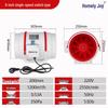 Remote-Controlled Axial Flow Indoor Exhaust Fan with Turbo Ventilation