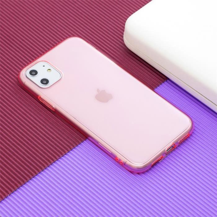 Coque Souple - Apple - iPhone 11 Pro Max - TPU Silicone - Verre Trempé - Transparent 2PCS
