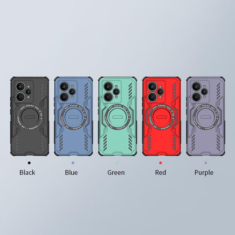 Für Realme 15 Pro Wärmeableitungs-Hülle Realme 15 Pro Hülle Bumper Stoßfest Magsafe Kabelloses Laden Handyhülle Realme 15 Pro