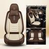 All-Season Linen Car Seat Cushion - Full Coverage & Universal Fit