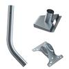 360 Degree Adjustable Roof Mount for V4 Standard Dish Rod Mounting with Pipe Adapter Internet Kit Satellite Accessories