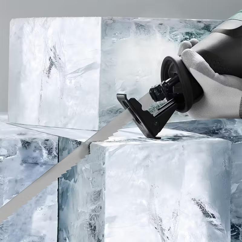 12-Inch Stainless Steel Saw Blade for Ice, Food, and Bones