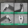 Anti Slip Multifunctional Levers Rust-proof Nail Removal Tool  Screwdriver Manual Tool