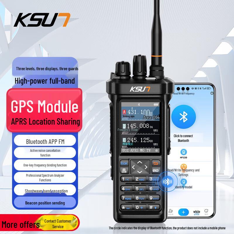 

KSUN TFSI Outdoor APRS Walkie-Talkie (CN version)