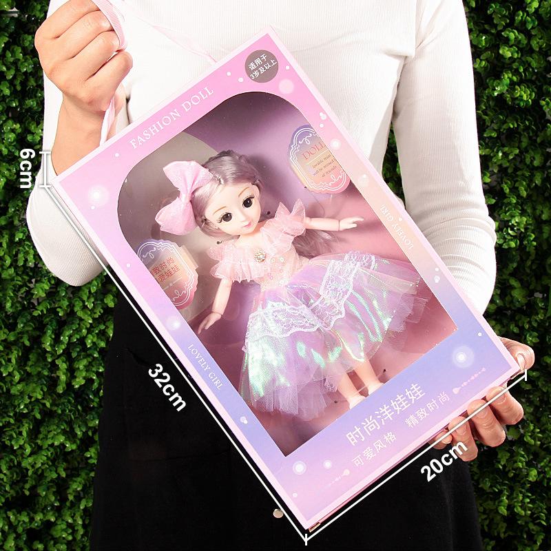 Gift Box Dress Up Doll Toy Gift Box Set Little Girl Girl Gift Girl Toy Princess Doll