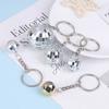 1Pc Exquisite Keychain Pendant Decor Adorable Pendant Decorative Bag Disco Ball Keyring Decorative Ball Hanging