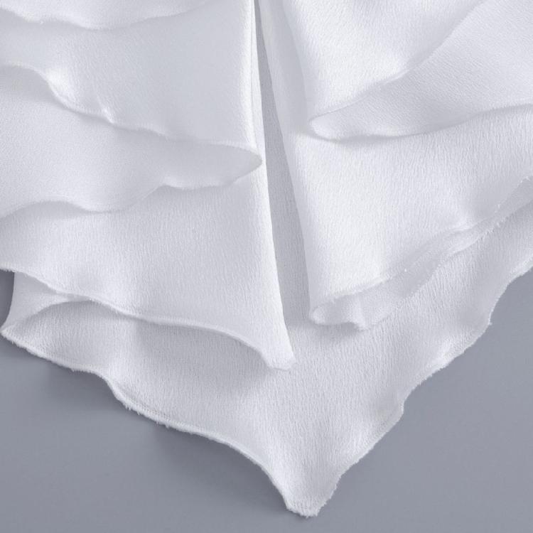 Courtstyle Jabot Drape Collar Neckpiece For Women Formal Occasion Sweater Blouse Costume Collar Decorative Accessory