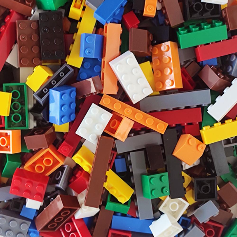 

120/240 шт. Строительные блоки, набор, классические кирпичи, сортированные по цвету, блочная пластина, творческая игрушка, совместимая с Legoeds 250g-240pcs
