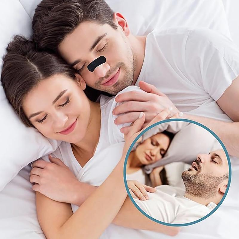 30/60 Adesivos Tiras Nasais Breath Anti-Ronco Adesivos Nasais Melhoram a Saúde do Sono Produto Parar de Roncar Dispositivo Auxiliar para Dormir Mais Fácil