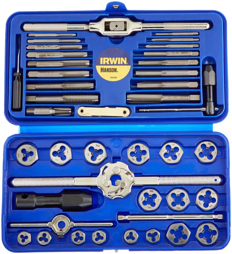 Irwin Tap & Die Set, 41 Pieces, 26317