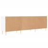 TV Stand White 150 x 30 x 50 cm Particleboard