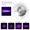 1/2pc 395nm UV Lamp USB Rechargeable Ultraviolet Flashlight 3Mode Powerful Mini UV LED Torch Telescopic Zoom UV Light Blacklight