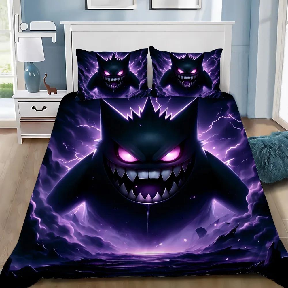 Bettbezug Kissenbezug Bettwäscheset Cartoon Böse Gengars Erwachsene Junge Mädchen Schlafzimmerdekoration Kindergeschenk Einzel Doppel Übergröße