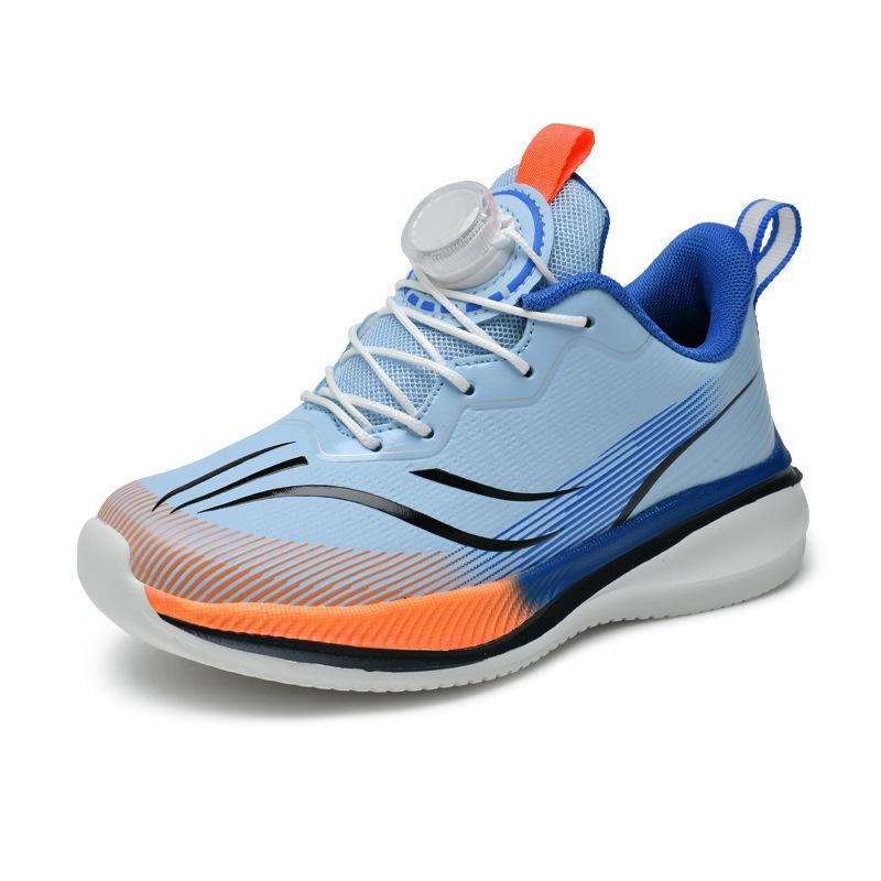 Chitu 6pro Children's Sports Shoes New Boys and Girls Fly-woven Velvet Warm Button Shoes Student Running Shoes