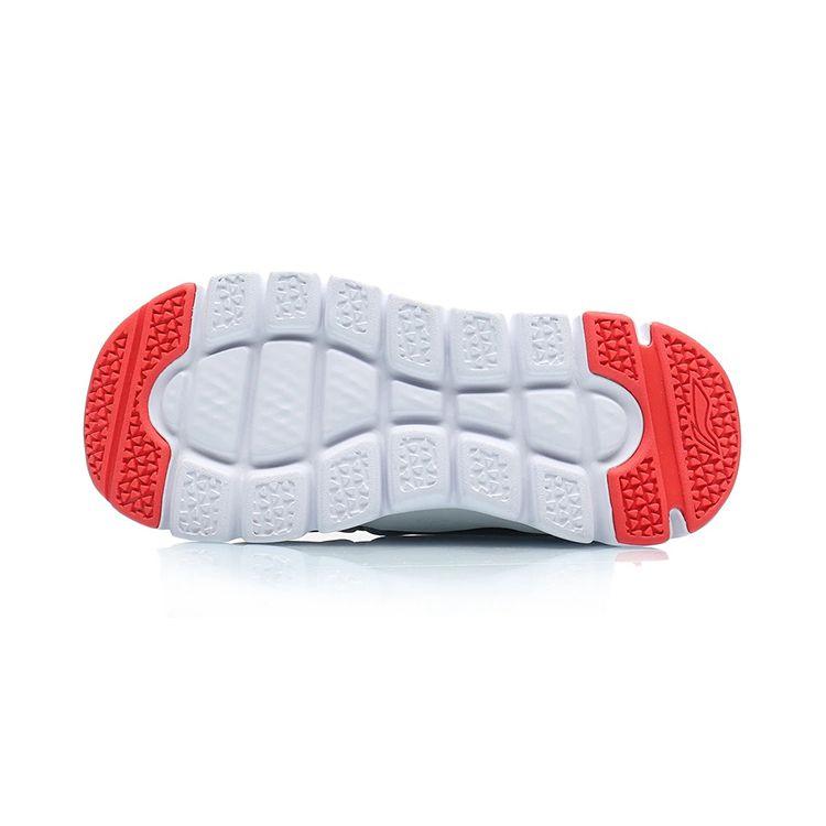 Li Ning Kids Sports Lifestyle Series Slip-On Non-Slip Wear-Resistant Low-Top Running Shoes Kids running shoes Black Gray YKAP154-21