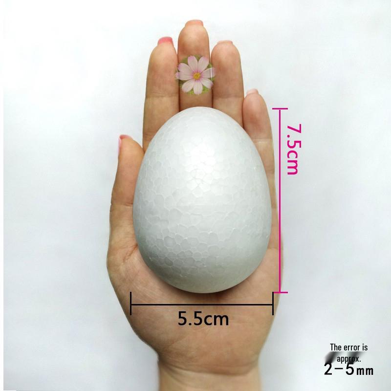 Large Foam Egg-Shaped Flower Bud for Rose, Poppy & Hyacinth Art