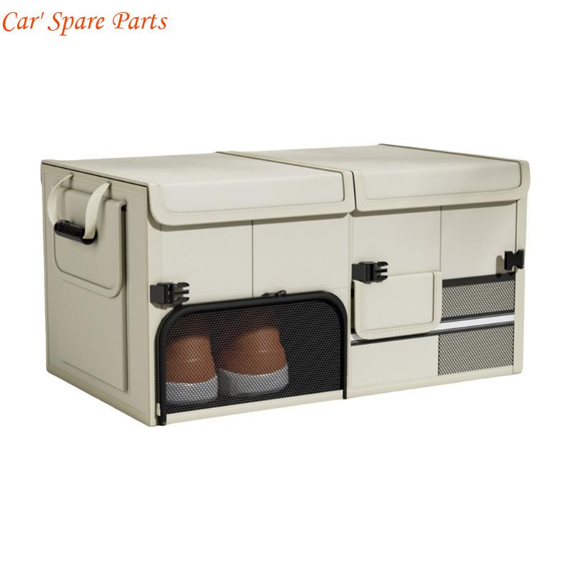 

Y4UA Car Organizers Foldable Storage Bin Trunk Organizers Glove Compartment Box for Efficient Space Saving and Organization