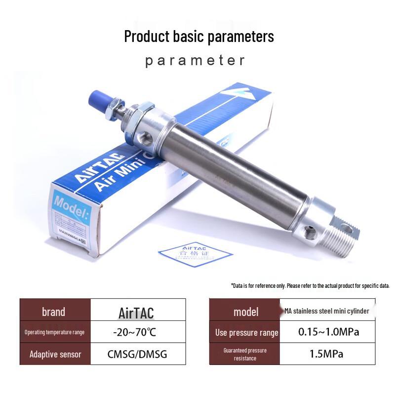 AirTAC MA Series Stainless Steel Mini Cylinder