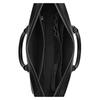 Coach ETHAN 38 Classic Logo Zipper Closure, Artificial Leather, Portable Shoulder Crossbody Briefcase, Large Size, Men's Black